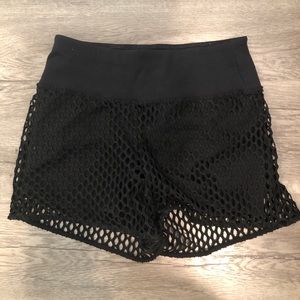 Alo Yoga Shorts with Netting